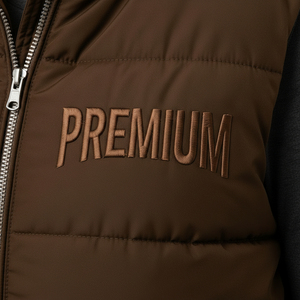 Men's Quilted Puffer Jacket Hooded Winter <b>Coat</b> Custom Logo Private Label Manufacturer Men's Winter Puffer Jacket - Product Image 4