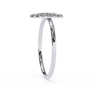 Bagues de fiançailles en or massif 9k 10k 14k 18k pour femmes, avec diamants cultivés en laboratoire certifiés IGI Gia, de la marque Loista Jewels - Product Image 3