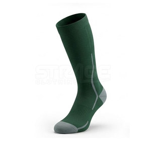 Lightweight Crew Basketball <b>Socks</b> Ribbed Support Breathable Knit Cushioned <b>Heel</b> Quick Dry Eco-Friendly Cotton/Nylon/Polyester - Product Image 6