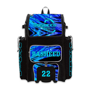 Baseball Softball Equipment <b>Bag</b> With <b>Wheels</b> And Shoulder Strap Customizable Design 2026 Custom LOGO Large Capacity Outdoor Sport - Product Image 5