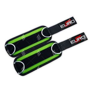 Sangle de cheville réglable en nylon résistant, néoprène et coton, rembourrage confortable, fermeture sécurisée. Léger et antidérapant pour le fitness - Product Image 2