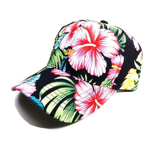 Sublimated Caps Breathable Polyester Adjustable Snapback Lightweight Curved Brim Casual Outdoor Sports Fashion <b>Hat</b> - Product Image 1
