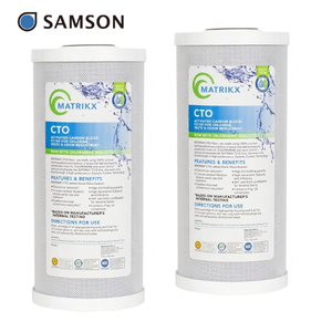 Filtre à eau certifié NSF pour la cuisine et le lavage des légumes, filtre à bloc de carbone pour la réduction du chlore en 2e étape, filtre à eau très bien noté - Product Image 1