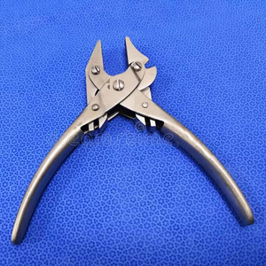 Tijeras Kirschner para huesos, alicates de punta plana, instrumentos quirúrgicos ortopédicos manuales de acero inoxidable con certificación CE, juego de instrumentos para alambres - Product Image 3