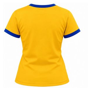 เสื้อยืดถักสำหรับสุภาพสตรีแขนสั้นระบายอากาศได้ยืดหยุ่นได้เสื้อลำลองสำหรับผู้หญิงน้ำหนักเบาแฟชั่นเสื้อผ้าประจำวัน - Product Image 2