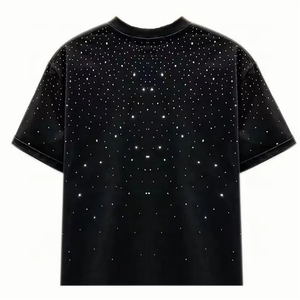 Camisetas OEM para hombre, 100% algodón, gramaje pesado, de secado rápido, transpirables, con estampado personalizado, lavadas con ácido, al por mayor. - Product Image 5