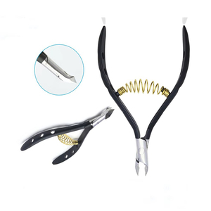 Kit de manucure professionnel en acier inoxydable pour bébés et adultes, avec pinces à cuticules à double ressort et coupe-ongles robuste – Vente Flash - Product Image 2