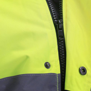 Chaleco de Seguridad Reflectante de Alta Visibilidad Personalizado OEM de Mockup Corporation, Certificado CE, No Tóxico, de Poliéster, Impermeable, para Trabajo - Product Image 6