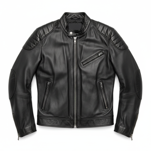 Custom Design Breathable Men Winter Jacket <b>High</b> Quality <b>Top</b> Selling Men <b>Leather</b> Jacket For Online Sale - Product Image 1