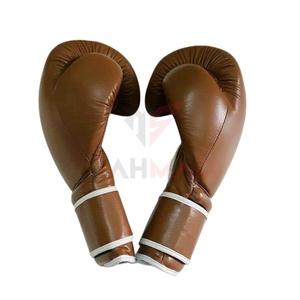 OEM ODM Factory Custom Made Design Boxing Sparring Gloves Breathable Lightweight Adjustable Strap Hook Loop Leather Gloves Adult - Product Image 4