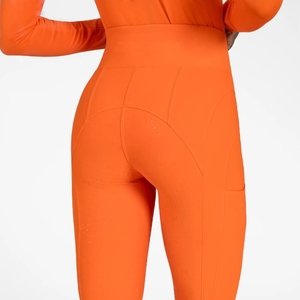 High Quality 4-way Stretch Horse Riding Breeches Leggings <b>Tights</b> Equestrian Wear Pants on Technical Fabric with Soft Feel - Product Image 5