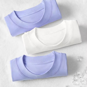 T-shirt en coton pour homme, coupe standard, respirant, doux, léger, confortable, décontracté, pour un usage quotidien, basique d'été - Product Image 4