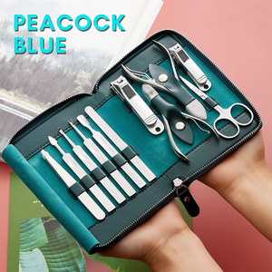 Professional Stainless Steel Manicure <b>Pedicure</b> Kit Nail Care <b>Tool</b> Set High Quality for Salon Travel and Daily Grooming Use - Product Image 6