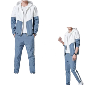 Traje Cortavientos de Moda para Hombre, 100% Algodón, Estampado de Invierno, Logotipo Personalizado OEM, Informal, Cómodo, de Tendencia - Product Image 5