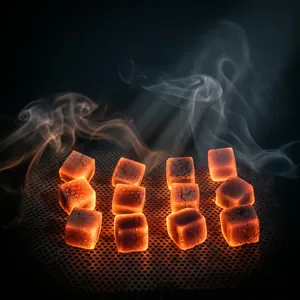 Charbon de coco de haute qualité en cubes pour chicha : Combustion fiable et durable - Product Image 5