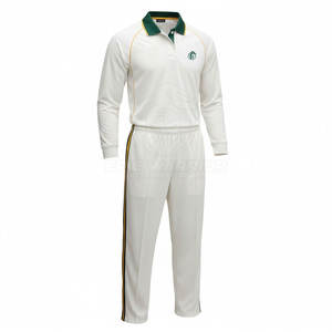 Ropa Deportiva a Precio Económico, Venta al por Mayor, Impresión de Logotipo Personalizado, Nuevo Diseño, Conjuntos de Equipación de Cricket - Product Image 3