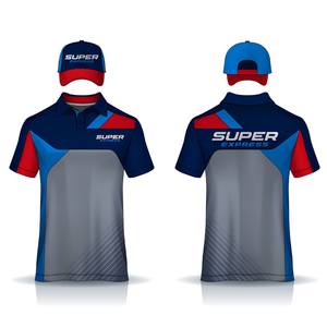 Maillot de cricket personnalisé à manches courtes, imprimé par transfert thermique, kit sportif respirant à séchage rapide en polyester, uniforme d'équipe - Product Image 3
