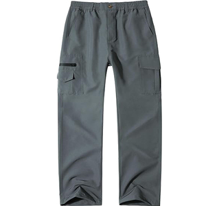 Pantalon de travail, de randonnée, de pêche et de chasse personnalisé, à séchage rapide, coupe ajustée, taille mi-haute, coupe-vent, respirant et anti-UV, pour la course à pied - Product Image 6