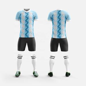 ชุดฟุตบอลชุดทีมชุดฟอร์มฟุตบอลชุดเต็มตัววัสดุแห้งเร็วออกแบบได้ตามต้องการ - Product Image 1