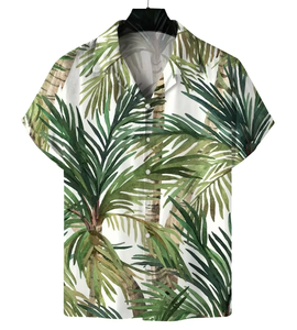 Camisa Hawaiana de Manga Corta para Hombre, Última Moda, Venta al por Mayor - Product Image 5