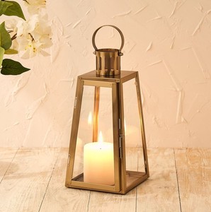 โคมไฟโลหะสีดำทรงสูงพร้อมกระบอกแก้วใสสำหรับตกแต่งบ้าน - Product Image 3