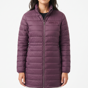 Veste d'hiver matelassée pour femme de haute qualité, vente en gros, manches longues, respirante, design personnalisé, manteau chaud matelassé - Product Image 5