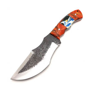 Cuchillo Utilitario para Exteriores de Acero de Damasco con Mango Natural para Camping, Pesca y Caza, Suministro de Fabricante al por Mayor - Product Image 6