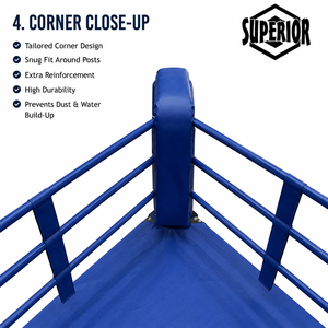 Toile de ring de boxe de qualité supérieure, épaisse et durable, pour l'entraînement et les combats - Product Image 4