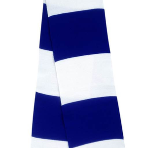 ผ้าพันคอไหมพรมสีน้ำเงินรอยัลขาวสไตล์คลาสสิกแบบสั่งทำพิเศษ ขอบอะคริลิคสองชั้น อุ่นสบาย สำหรับแฟนคลับพรีเมียร์ลีก - Product Image 6