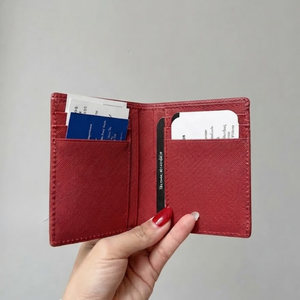 Luxury Minimalist Genuine Leather <b>Slim</b> Waterproof <b>Card</b> <b>Holder</b> Detail Unisex Custom Logo Design for Daily Use - Product Image 4