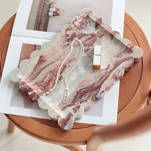 Bandeja de Exhibición de Mármol Hecha a Mano, Económica, para Velas, Difusores, Artículos de Aseo y Decoración Elegante para el Hogar - Product Image 5