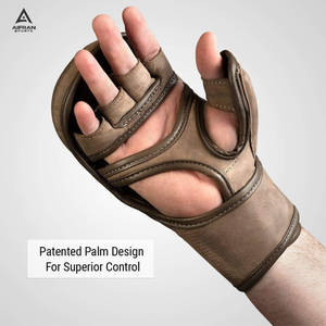 ถุงมือ MMA ระดับมืออาชีพ ดีไซน์เปิดนิ้ว พร้อมแผ่นรองรับแรงกระแทก สำหรับการฝึกซ้อมและการต่อสู้ - Product Image 3