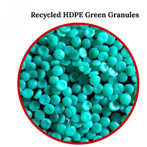 HDPE <b>Plastic</b> Granules Green Injection Molding Grade Standard Resin for <b>General</b> Applications - Product Image 3