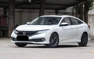 Used Car Gasoline Car AT 2WD 2019 Hondas Civ_ic Sedan 1.0 Turbo CVT 2 Airbags LED Headlights <b>TPMS</b> Rear View Camera Sunroof - Product Image 1