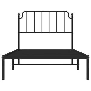 โครงเตียงเหล็กเคลือบสีดำแบบคู่ รูปทรงสี่เหลี่ยมผืนผ้า - Product Image 5