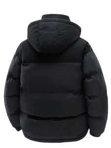 Quilted Puffer <b>Jacket</b> with Stand Up Collar for Warm Comfortable and Everyday Outdoor Fashion - Product Image 2