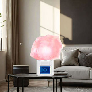 Lámpara de Sal Rosa del Himalaya, Lámpara de Cristal, Servicio OEM, Forma Personalizada, Precio Competitivo, Sensor LED, Decoración para el Hogar, para Dormitorio - Product Image 2