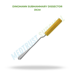 Disector Submamario Dingmann de 31 cm, Instrumento Quirúrgico para Disección de Tejidos, Uso en Cirugía Plástica de Senos - Product Image 2