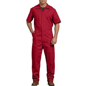 Combinaison de travail personnalisée pour homme en coton à manches longues, durable, ignifuge, uniforme de sécurité, une pièce - Product Image 3