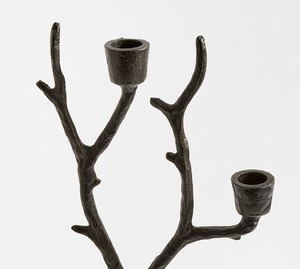 Portavelas Cálido para Invierno con Diseño de Árbol – Decoración Festiva Moderna - Product Image 2