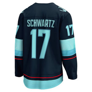 Vêtements de sport de hockey sur glace unisexes en polyester, respirants, à séchage rapide, tricotés, uniformes personnalisés pour adultes, sublimation OEM - Product Image 4