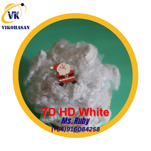 เส้นใยโพลีเอสเตอร์แบบกลวง 7D64HD ไม่เคลือบซิลิโคน ผลิตในเวียดนาม ผู้ผลิตเส้นใยสังเคราะห์ และเส้นใยโพลีเอสเตอร์รีไซเคิล GRS - Product Image 3