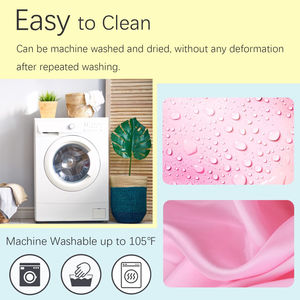 Capa de Peluquería Personalizada con Logotipo, Impermeable, de Poliéster Satinado, para Salón de Belleza, Corte de Cabello, con Cierre de Clip Metálico - Product Image 6