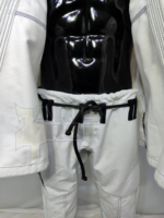 Kimono de Jiu Jitsu Brasileño 100% Algodón con Logotipo Bordado Personalizado en la Parte Delantera, Uniforme Ligero y Transpirable