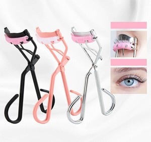 Nouveau recourbe-cils professionnel 2026, mini, durable, en acier inoxydable argenté, manuel, pour recourber les cils, OEM - Product Image 6