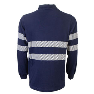 เสื้อเชิ้ตแขนสั้นผู้ชายทรงลำลองสไตล์ทางการ ปักโลโก้คุณภาพสูง สำหรับฤดูร้อน น้ำหนักปานกลาง แบบเรียบง่าย - Product Image 2