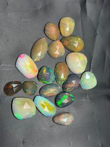 Opal Rose Cut Faceted Stone for Ring Making Luxury Handmade Opal Rose Cut Faceted Jewelry At Bulk Price By Supplier - Product Image 2