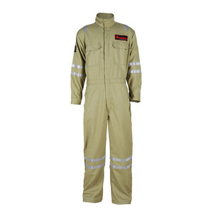 Combinaisons de travail 2 pièces en polyester réfléchissant, coupe ajustée, de bonne qualité, vente en gros, avec support de vente en ligne, personnalisables - Product Image 3