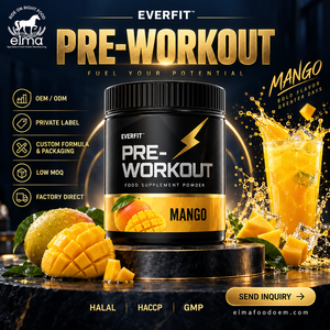 Fournisseur de poudre de protéines de lactosérum à la vanille en marque privée en Malaisie, fabrication OEM de shakes WPC sur mesure, croissance musculaire pour adultes, 20-29g - Product Image 1