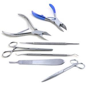 2026 Best Professional Stainless Steel <b>Nail</b> Kit, Podiatry Clipper Nipper Cutter, File And <b>Nail</b> Files Podiatry Instruments <b>Sets</b> - Product Image 1